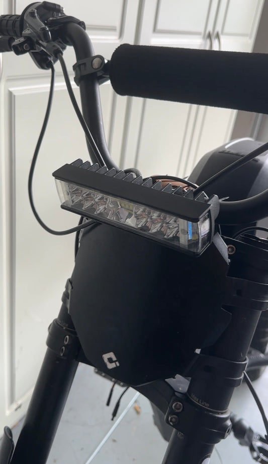 "BLINDER" LIGHTBAR FOR SUPER73 AND MORE